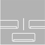 Касетъчен инверторен климатик KAISAI KCD-48HRG32X/KOE30U-48HFN32X (3phase) function icon