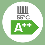 Термопомпа Atlantic ALFEA EXCELLIA HP DUO A.I. Split 16kW отопление, охлаждане и БГВ function icon