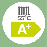 Термопомпа Atlantic ALFEA EXCELLIA A.I. TRI Split 11kW отопление и охлаждане (+БГВ) function icon