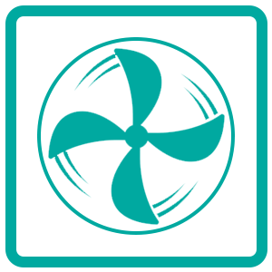 Aксиален (осов) канален вентилатор с къс корпус Vitlo AXS function icon