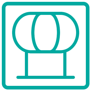 Центробежен покривен вентилатор с хоризонтално изхвърляне Vitlo CR function icon