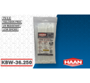 Кабелни връзки HAAN KBW-36.250 бели (100бр./1пакет) thumb image