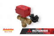 additional module Трипътен превключващ вентил за охлаждане VCC11M (&Oslash;28mm, макс.17 kW) за термопомпа Mitsubishi Heavy Industries HYDROLUTION