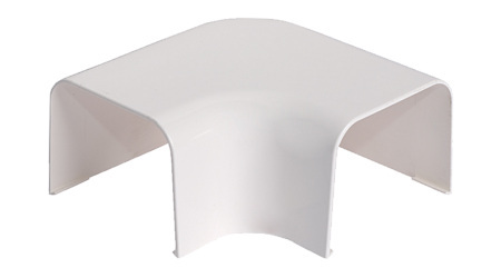 product Накрайник равнинен ъгъл 90&deg; за PVC климатичен канал 125х75мм thumb