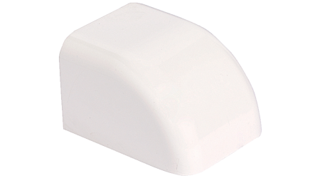 product Завършващ равнинен ъгъл накрайник за PVC климатичен канал 25х25мм thumb