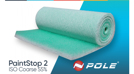product Филтърна материя за бояджийски камери PaintStop 2 ISO Coarse 55% (подов филтър за бояджийски камери) thumb
