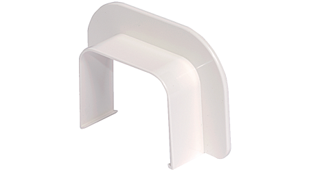product Завършващ стенен накрайник с периферия за PVC климатичен канал 125х75мм thumb