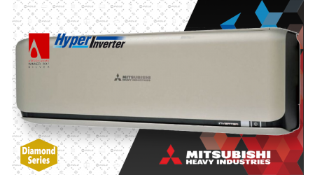 product Стенен хиперинверторен климатик Mitsubishi Heavy Industries SRK25ZSX-WT/SRC25ZSX-W thumb